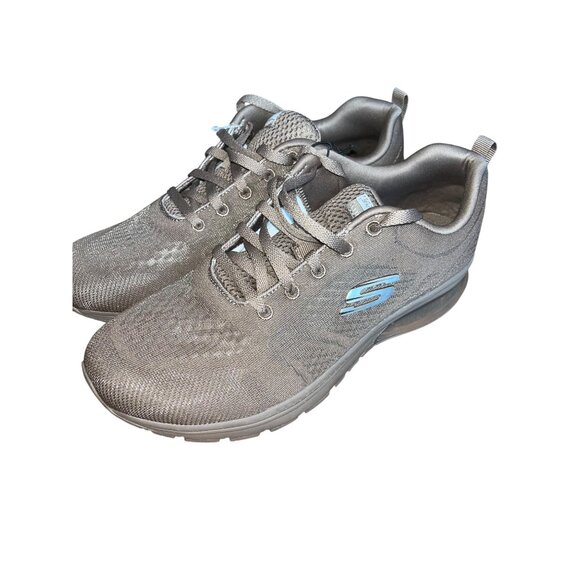 Skechers Women's Wide Fit Memory Foam Sneakers - Machine Washable & Comfortable - Picture 2 of 9
